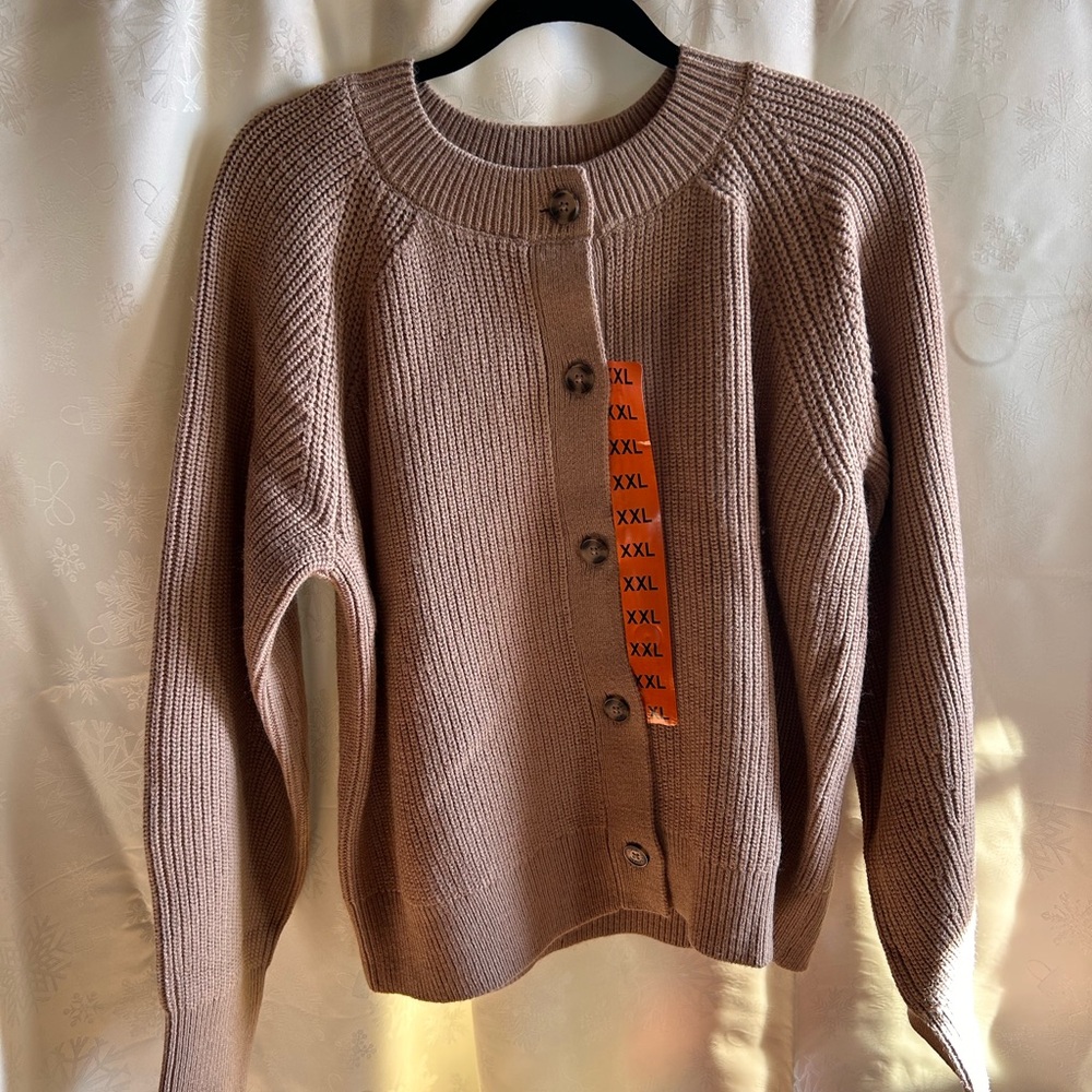 Banana Republic Women's Brown Cardigan Sweater